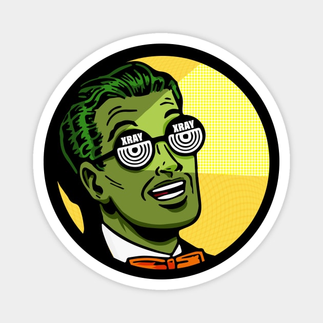 X-Ray Zombie Magnet by Doc Multiverse Designs